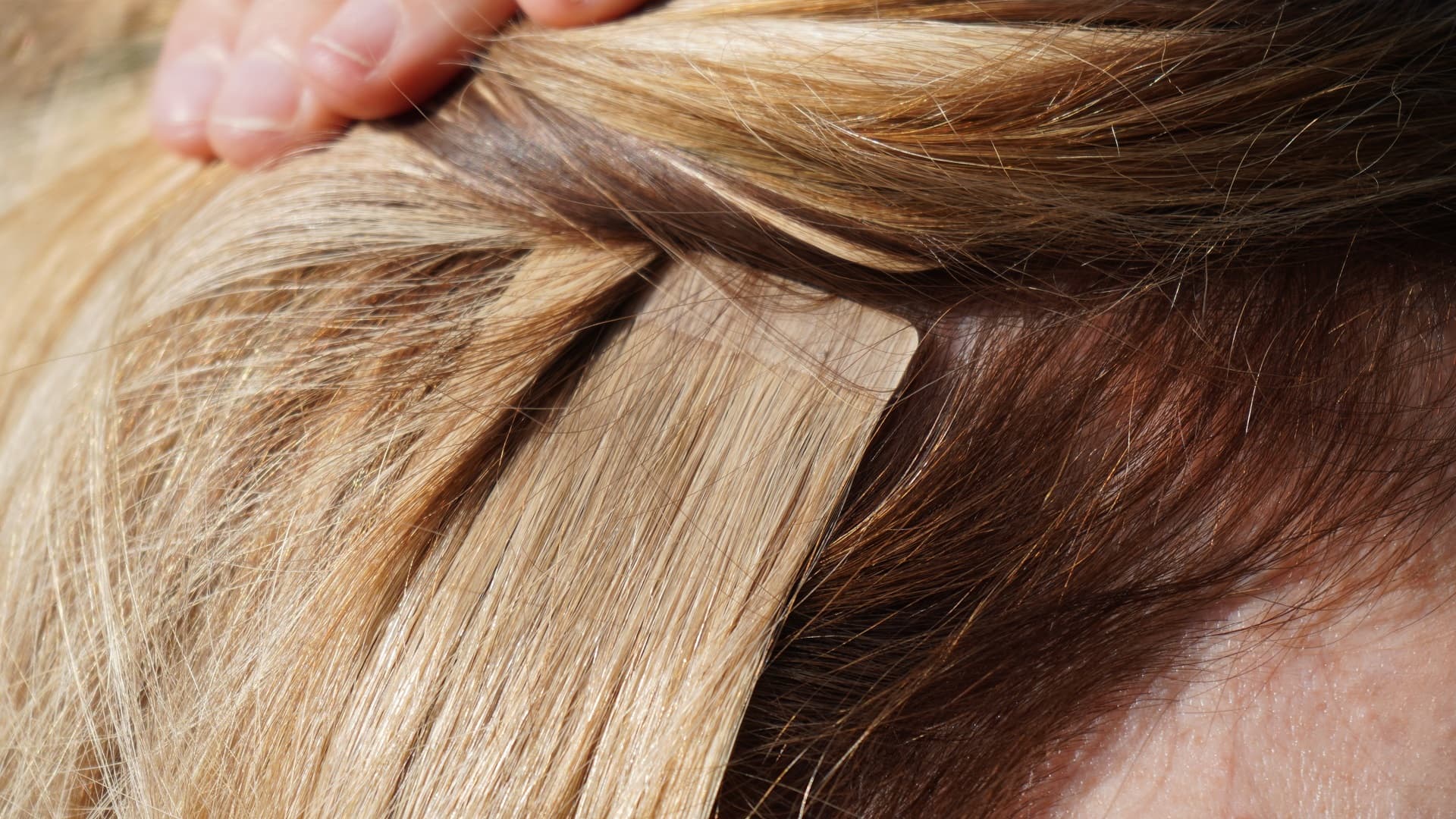 What are tape-in hair extensions?