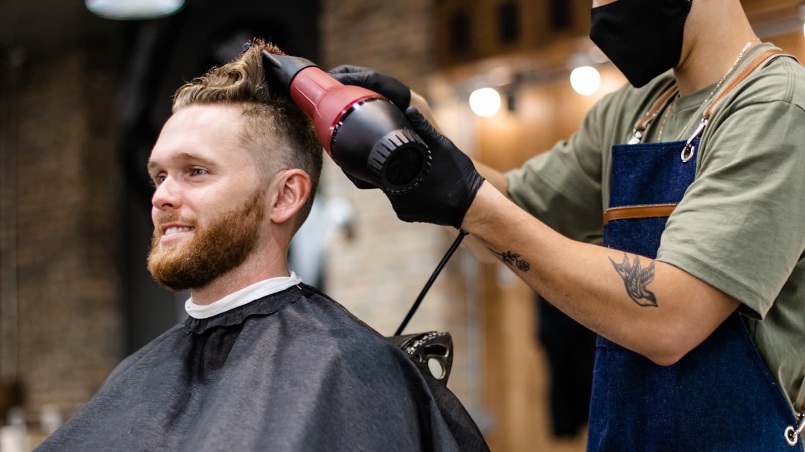 Professional men's haircuts at RUSH Salon
